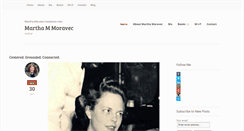 Desktop Screenshot of marthamoravec.com